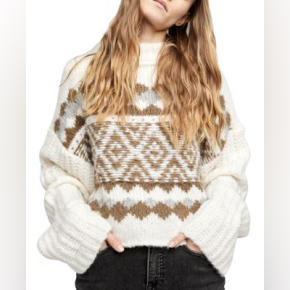 Free People Alpine Pullover Sweater